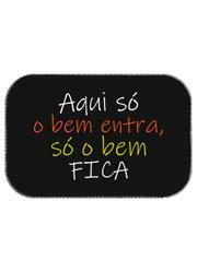 Tapete Aqui S o Bem Entra 34x60 cm