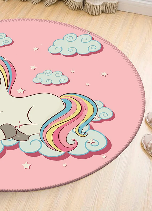 Lar e Lazer - Tapete Baby Unicorn 84 cm 3