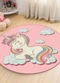 Lar e Lazer - Tapete Aliens 84 cm - variação: Baby Unicorn