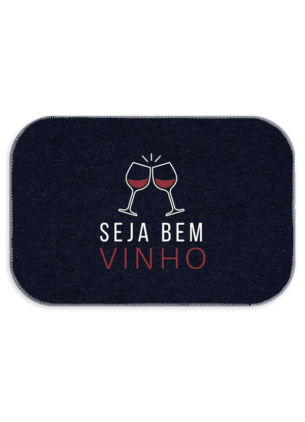 Lar e Lazer - Tapete Bem Vindo 34x60 cm