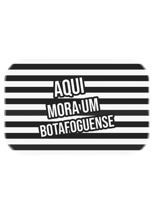 Lar e Lazer - Tapete Botafoguense 34x60 cm - LAR E LAZER