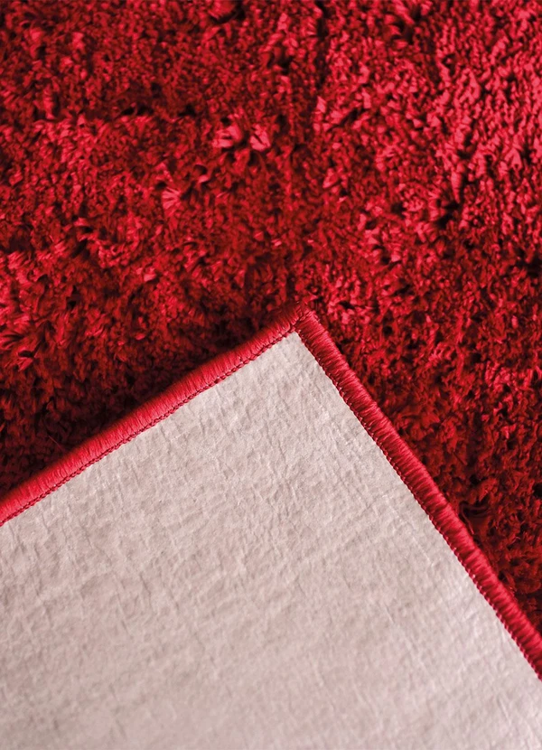 Lar e Lazer - Tapete Felpudo Bordô 50x100 cm 4