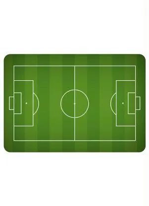Lar e Lazer - Tapete Futebol 1 Peça - LAR E LAZER