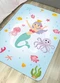 Lar e Lazer - Tapete Infantil Antiderrapante Sereia 95x130 cm - variação: Sereia