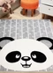 Lar e Lazer - Tapete Infantil Panda 50x80 cm - variação: Panda