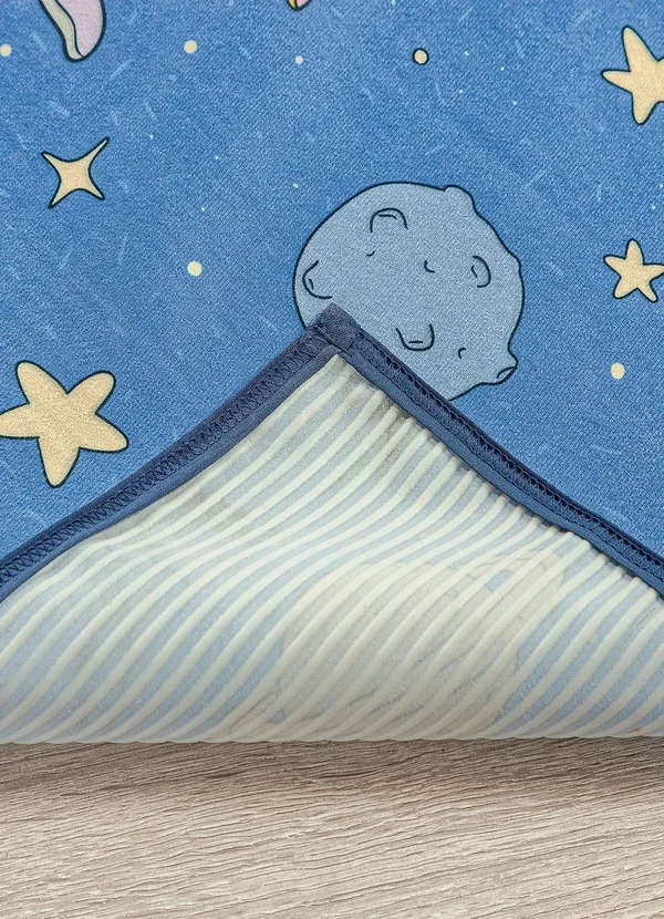 Lar e Lazer - Tapete Infantil Veludo Príncipe 85x55 cm 2