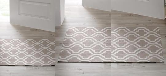 Tapete Jacquard Creme 50x70 cm