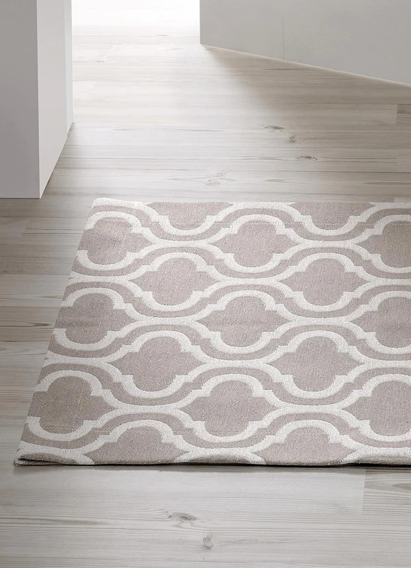 Bella Janela - Tapete Jacquard Creme 50x70 cm 2