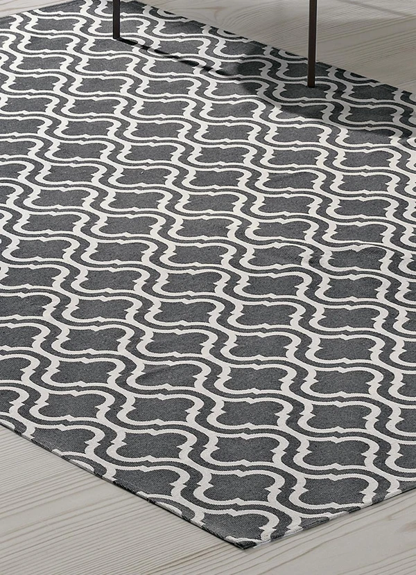 Bella Janela - Tapete Jacquard Marrom 50x70 cm 2