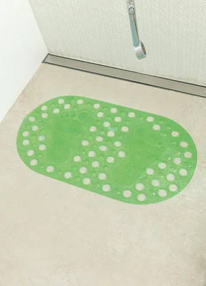 Lar e Lazer - Tapete para Box Premium Verde 37x67 cm - LAR E LAZER