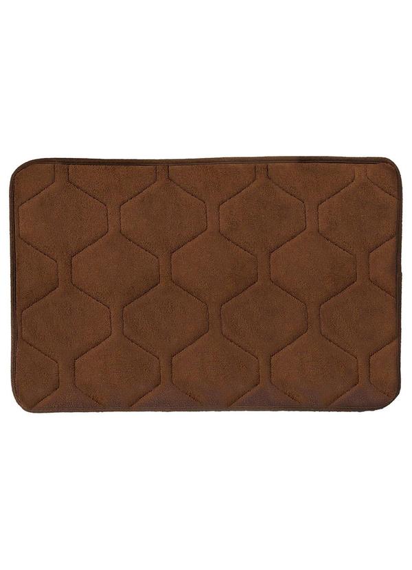 Lar e Lazer - Tapete Touch Marrom 40x60 cm 2