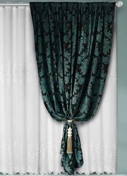 Xale Jacquard Turquesa 280x230 cm