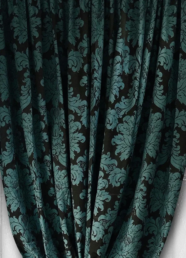 Lar e Lazer - Xale Jacquard Turquesa 280x230 cm 2