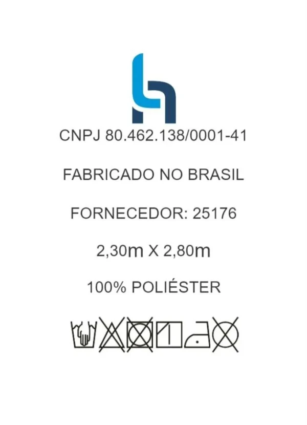 Lar e Lazer - Xale Kids Urso Azul 280x230 cm 4