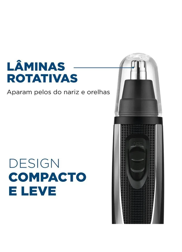 Mondial - Aparador de Pelos Preto 1 Peça 3