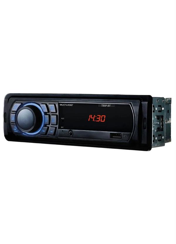 Multilaser - Som Automotivo Trip Preto 1 Peça