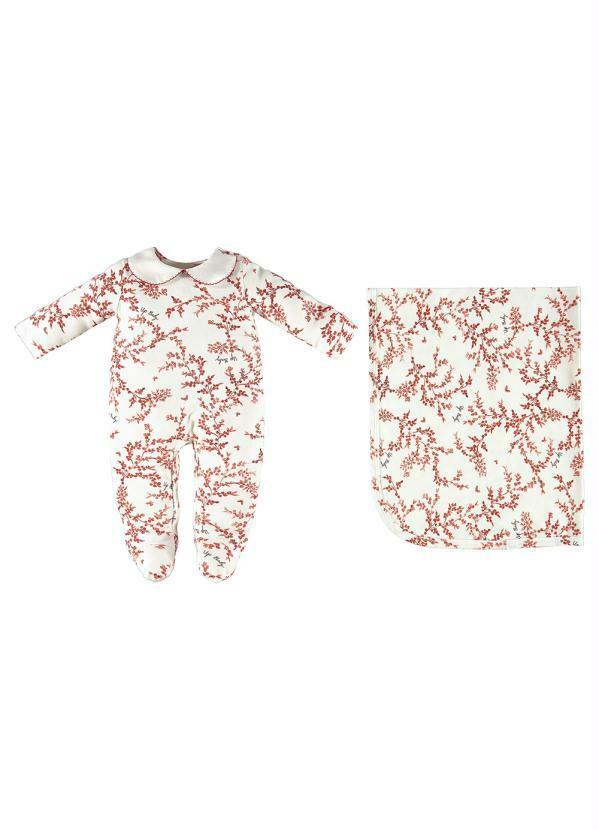 Up Baby - Kit Saída Maternidade Menina Branco