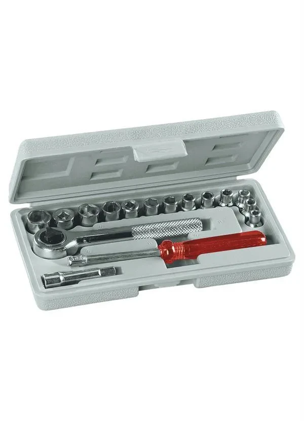 Mundo Lar - Kit Ferramentas Aço 17 Peças