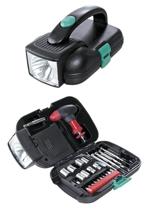 Mundo Lar - Kit Ferramentas com Lanterna 24 Peças - MUNDO LAR