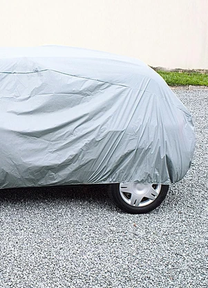 Lar e Lazer - Capa para Automóvel em Plástico Cinza - LAR E LAZER