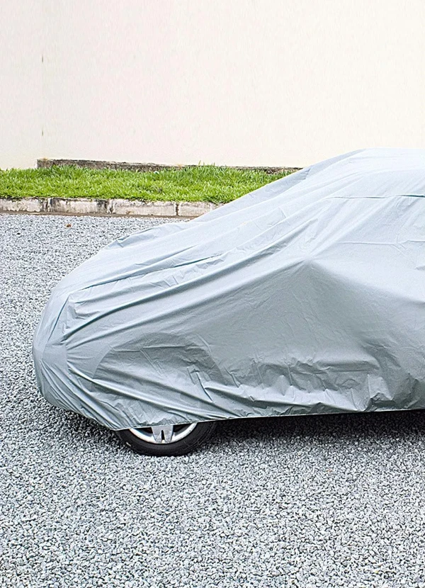 Lar e Lazer - Capa para Automóvel em Plástico Cinza