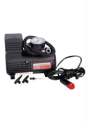 Mundo Lar - Mini Compressor de Ar Preto - MUNDO LAR