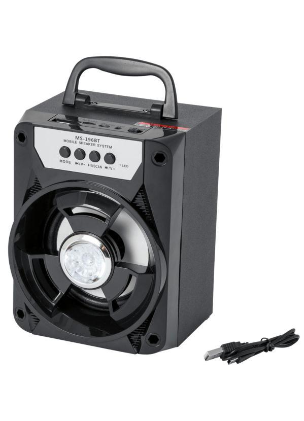 Mundo Lar - Caixa de Som Portátil Recarregável 2