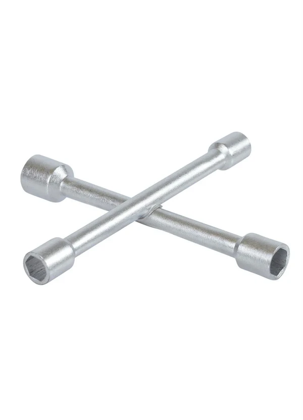 Mundo Lar - Chave 4 Bocas em Cruz Metal 1 Peça