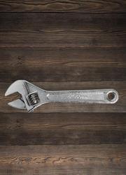 Chave Inglesa Ajust�vel 6 Em A�o Forjado 1 Pe�a