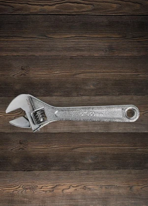 Lar e Lazer - Chave Inglesa Ajustável 6 Em Aço Forjado 1 Peça - LAR E LAZER