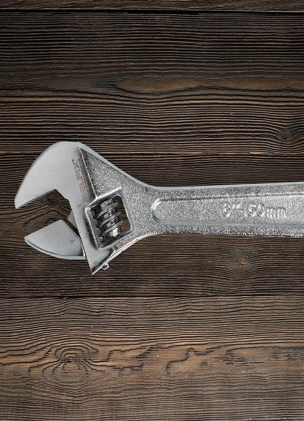 Lar e Lazer - Chave Inglesa Ajustável 6 Em Aço Forjado 1 Peça 2