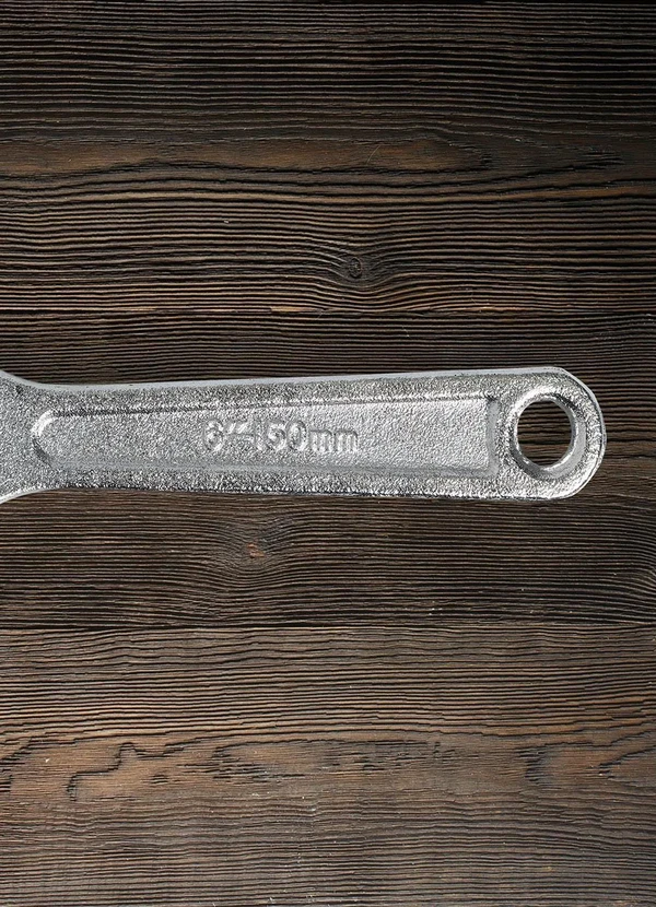 Lar e Lazer - Chave Inglesa Ajustável 6 Em Aço Forjado 1 Peça 3