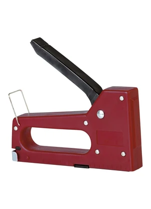 Mundo Lar - Grampeador de Tapeçaria Vermelho - MUNDO LAR