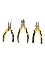Kit Alicates Metal Cabo em Plstico 3 Peas