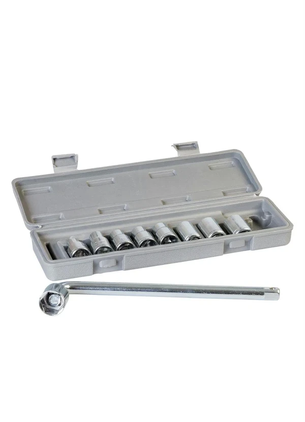 Mundo Lar - Kit Chaves em L Em Metal 10 Peças