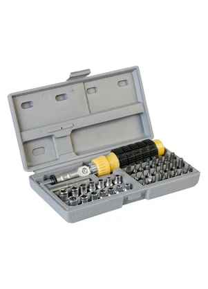 Mundo Lar - Kit de  Ferramentas Em Metal 41 Peças - MUNDO LAR