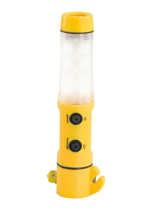 Mundo Lar - Lanterna Multiuso Amarela 3 em 1 - MUNDO LAR