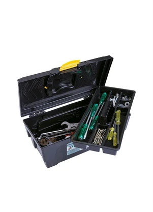 Lar e Lazer - Maleta Multiuso com Divisória Preta - LAR E LAZER