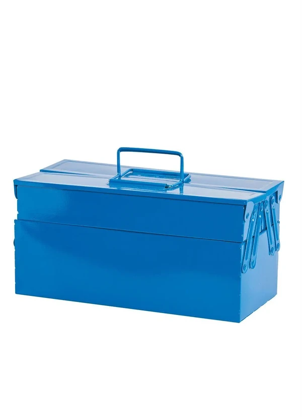 Mundo Lar - Maleta Multiuso Esmaltada Azul 1 Peça