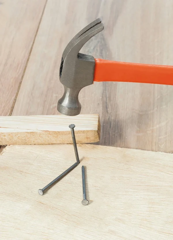 Mundo Lar - Martelo Tools com Cabo Fibra Carpinteiro Laranja 2