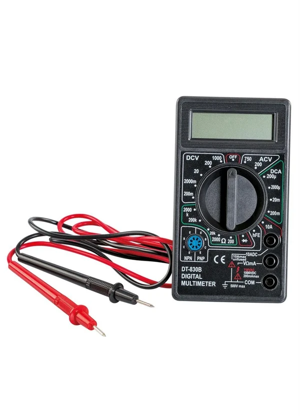 Mundo Lar - Multímetro com 2 Cabos Condutores 2