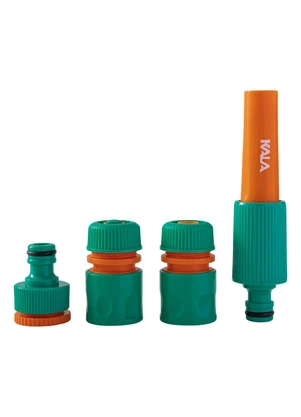 Lar e Lazer - Kit Esguicho Bico para Irrigação 4 Peças - LAR E LAZER