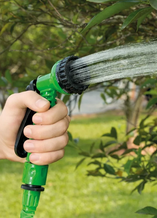 Mundo Lar - Mangueira Expansível Em Silicone 5 Metros 5