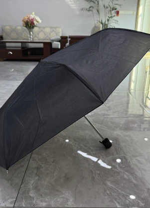 Lar e Lazer - Sombrinha Manual Preta - LAR E LAZER