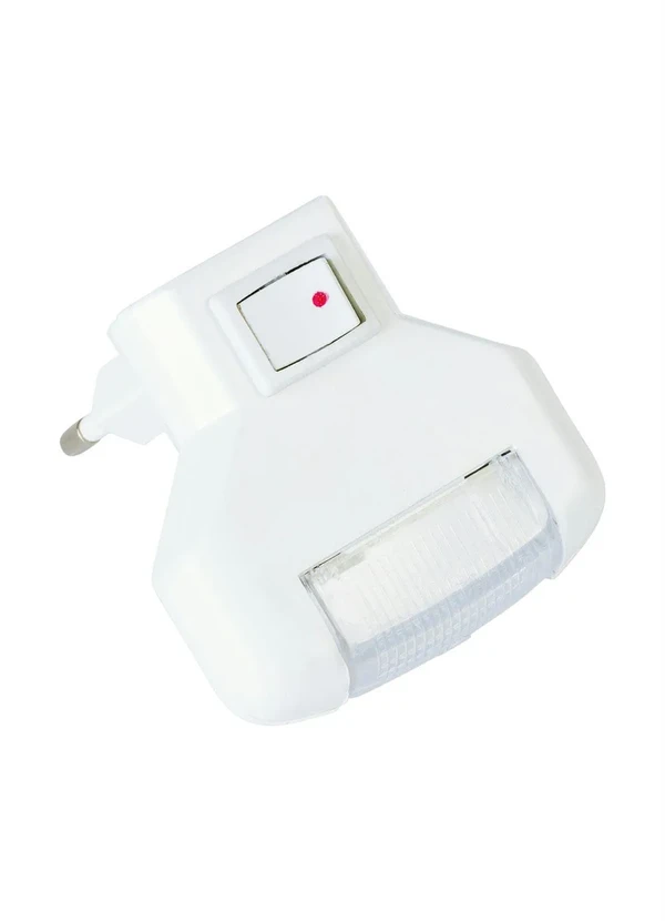 Mundo Lar - Luz Noturna Led Branca 1 Peça