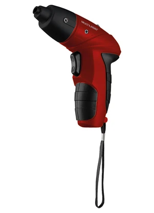 Multilaser - Parafusadeira Elétrica Vermelha - MULTILASER