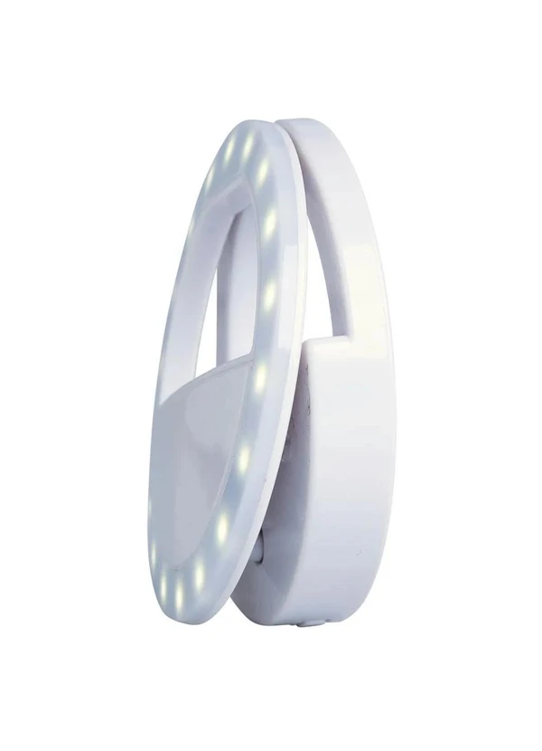 Mundo Lar - Anel de Luz para Celular Branco 8 cm 3