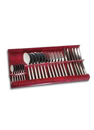 Martinazzo - Faqueiro em Aço Prata 24 Peças - MARTINAZZO