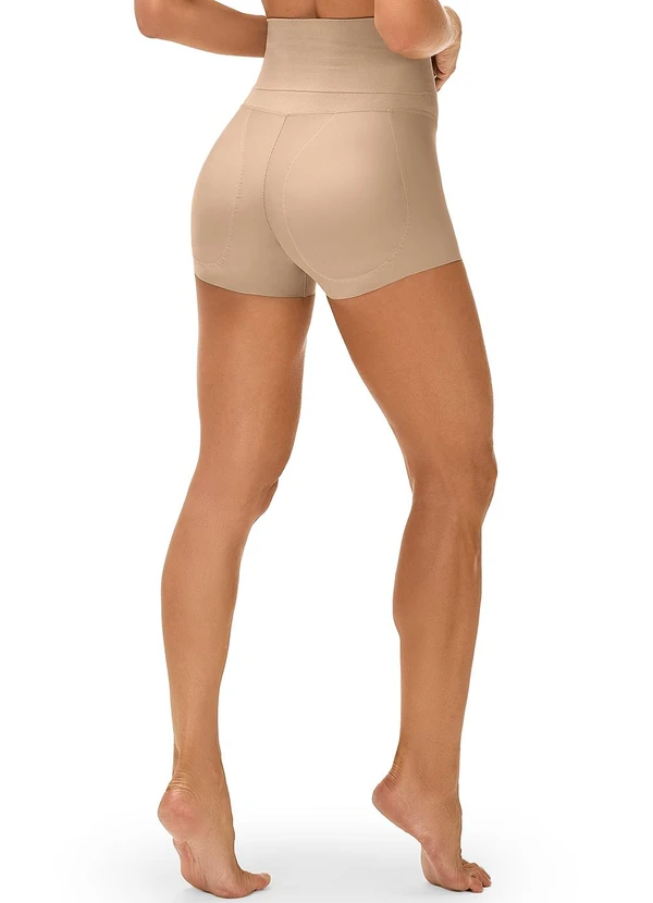 Zee Rucci - Bermuda Modeladora Magic Bumbum Invisible Bege 2