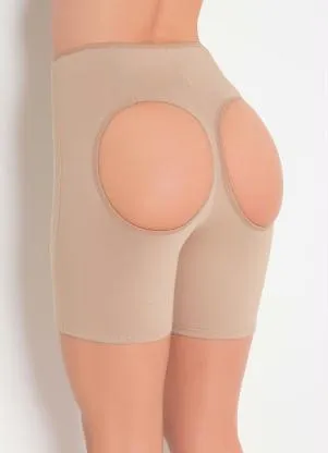 Alma Dolce - Short que Ajuda a Aumentar o Bumbum Chocolate - ALMA DOLCE